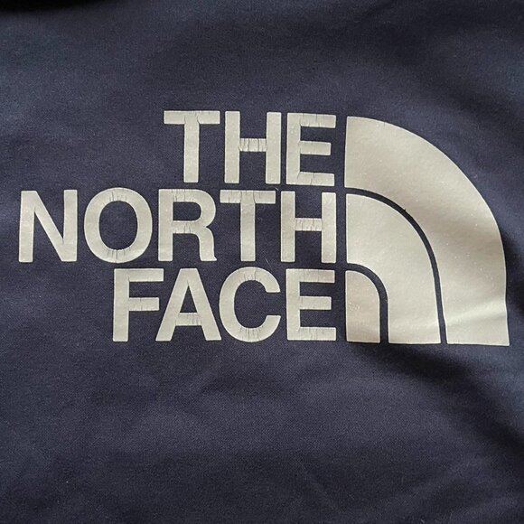 North Face Navy Hoodie Mens Medium Insulated Winter Outdoor Hoodie - Picture 3 of 8